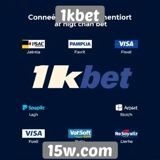 Comparação entre métodos de pagamento disponíveis no 1kbet